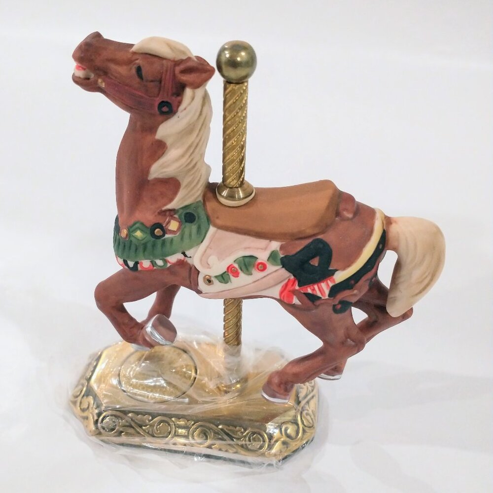 New in the box Willitts Numbered Collectible Carousel Horse